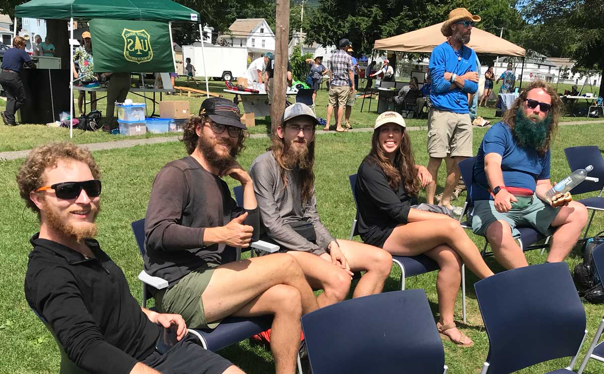 Hikers at Trailfest 2022